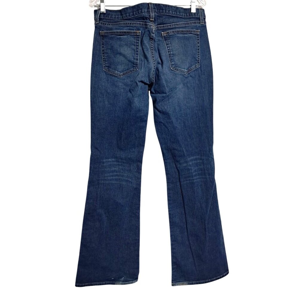 Y2K Gap Flare Jeans Womens Size 12 Stretch‎ Blue Denim